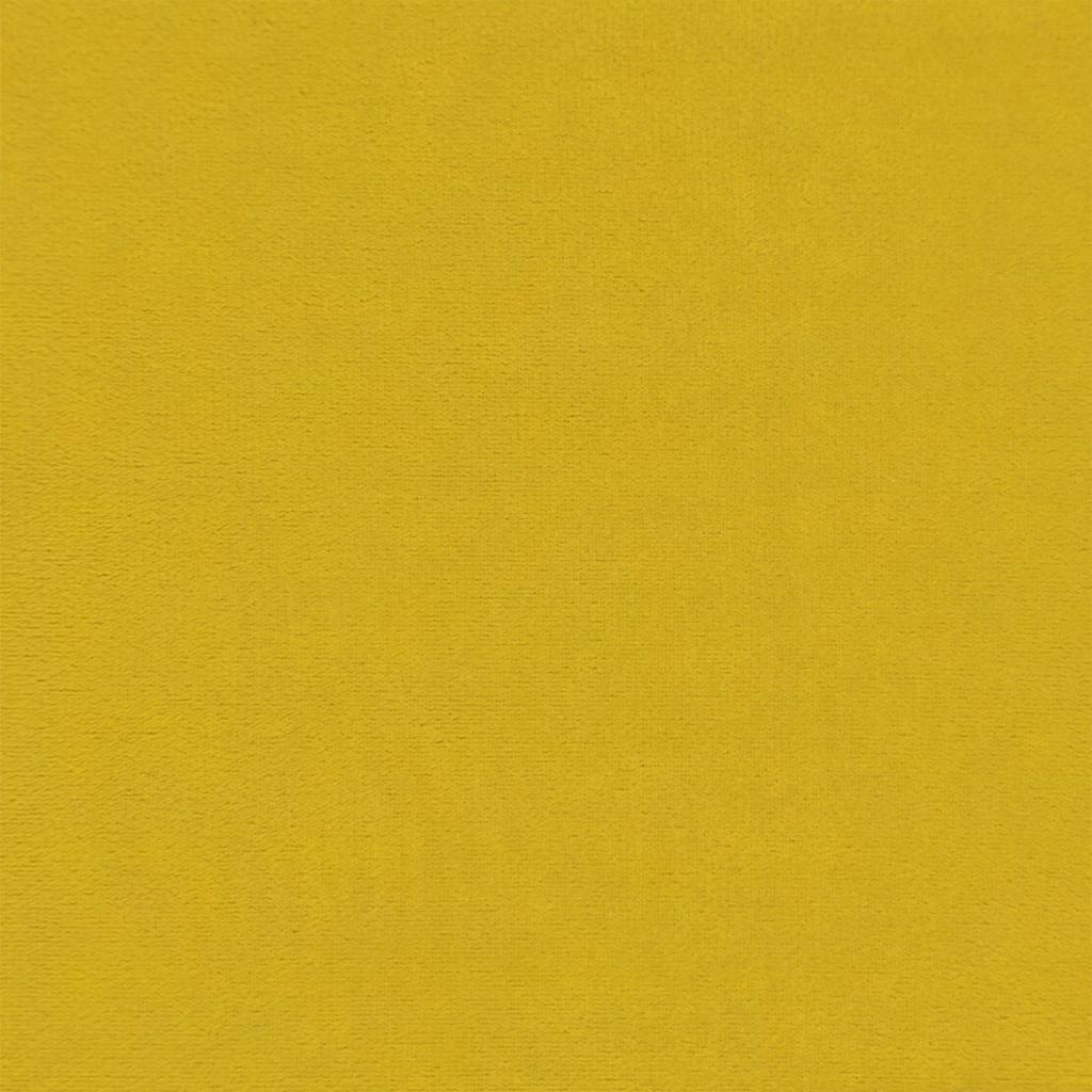 Matstolar 2 st gul sammet