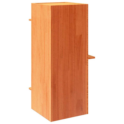 Kattmöbel Katthus vaxbrun 43x43x90 cm massiv furu