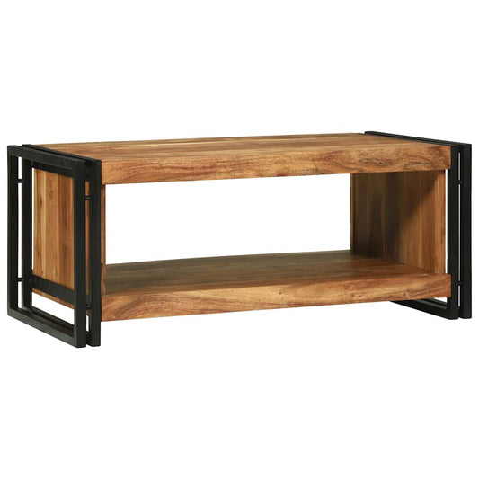 Soffbord Brun 90 x 50 x 38 cm massivt akacia