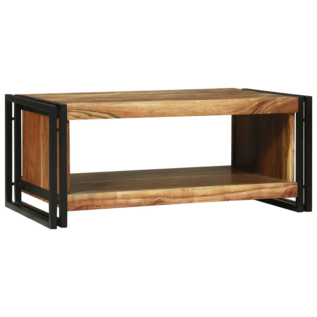 Soffbord Brun 90 x 50 x 38 cm massivt akacia