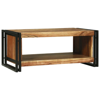 Soffbord Brun 90 x 50 x 38 cm massivt akacia