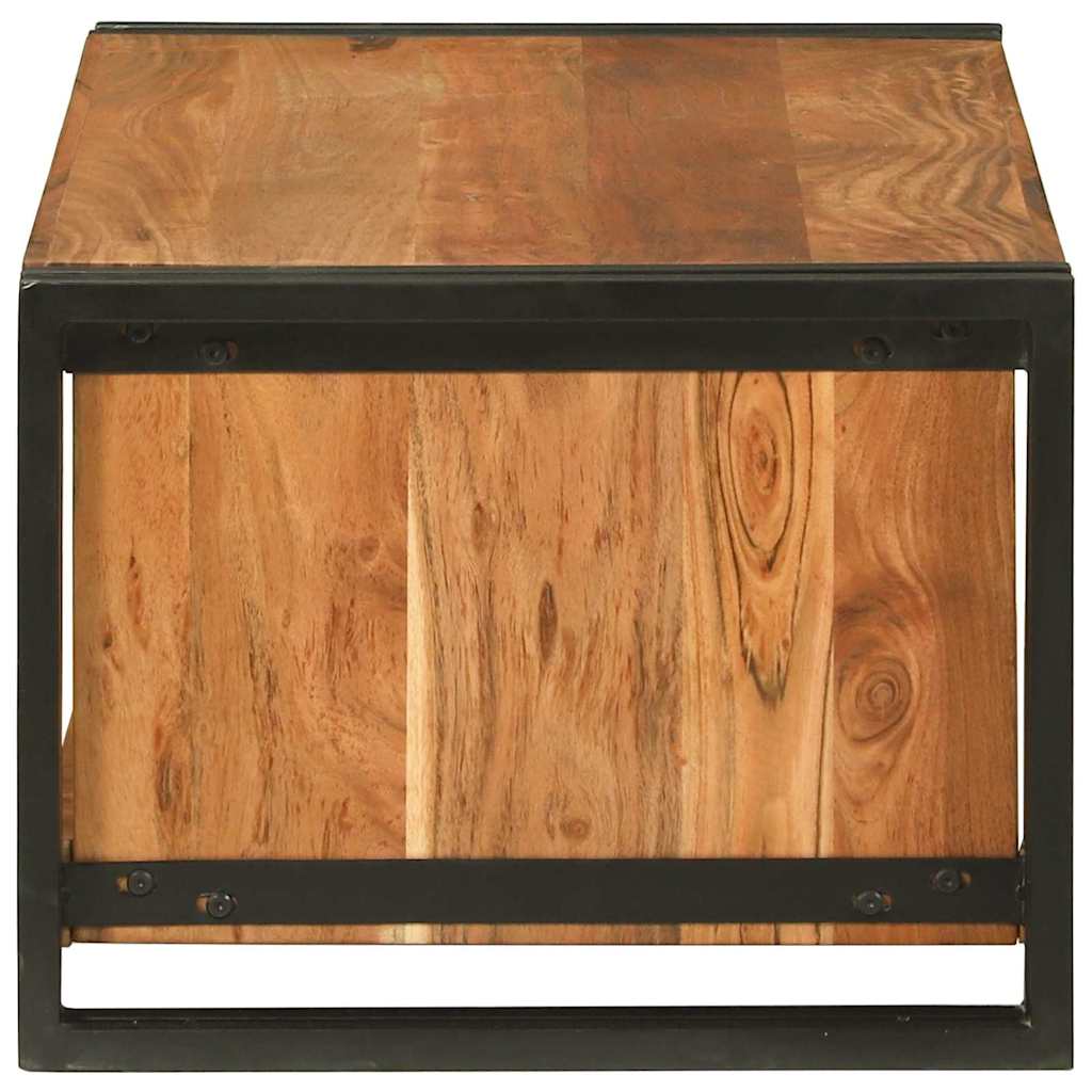 Soffbord Brun 90 x 50 x 38 cm massivt akacia