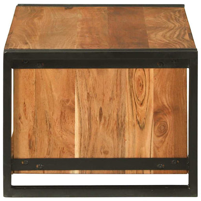 Soffbord Brun 90 x 50 x 38 cm massivt akacia