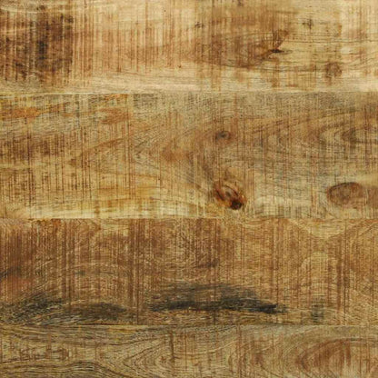 Soffbord Brun 2 pcs 48 x 40 x 40 cm massivt mangoträ