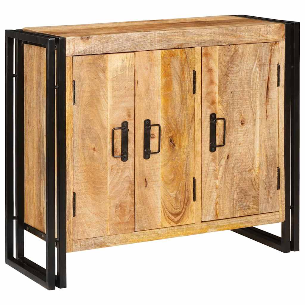 Skänk Brun 80 x 33 x 70 cm massivt mangoträ