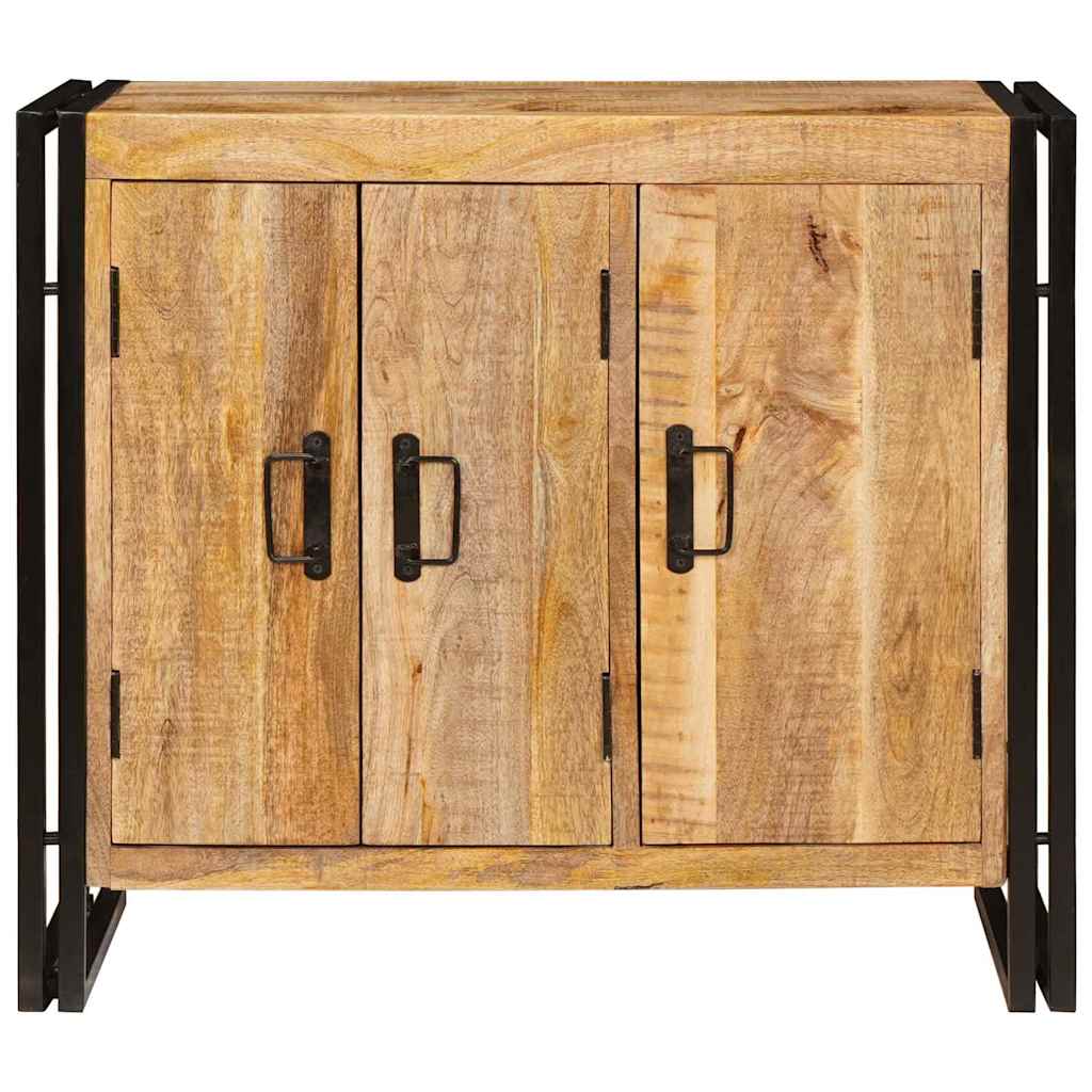 Skänk Brun 80 x 33 x 70 cm massivt mangoträ