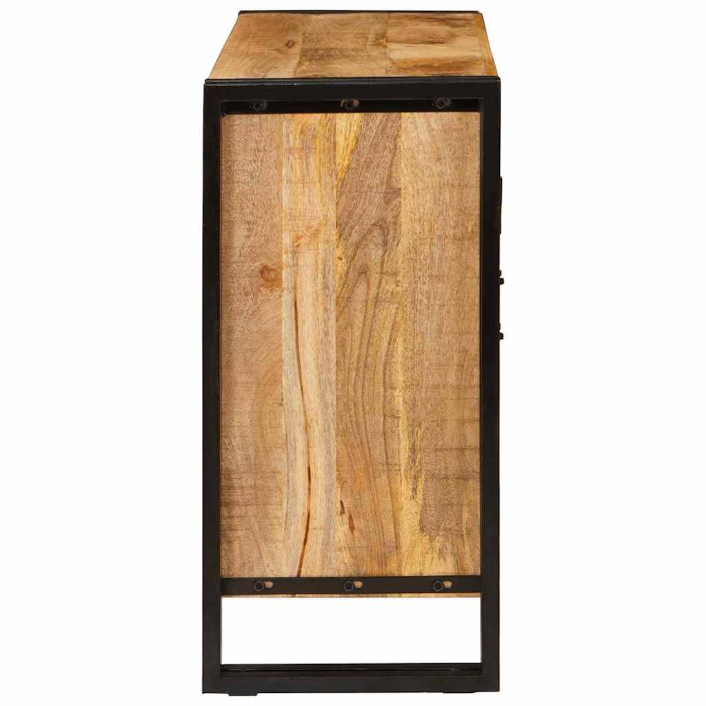 Skänk Brun 80 x 33 x 70 cm massivt mangoträ