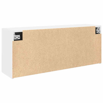 Badrumsskåp Vit 100x25x40 cm