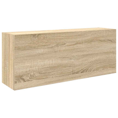 Badrumsskåp Sonoma Ek 100x25x40 cm
