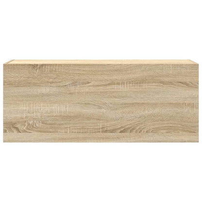 Badrumsskåp Sonoma Ek 100x25x40 cm