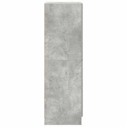 Skåp Betonggrå 38x41,5x131,5 cm