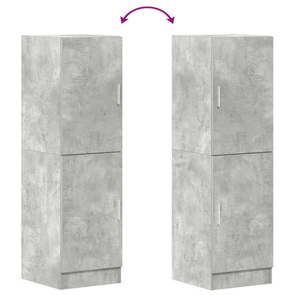 Skåp Betonggrå 38x41,5x131,5 cm