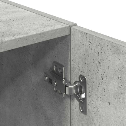 Skåp Betonggrå 38x41,5x131,5 cm