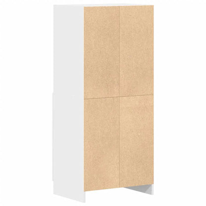 Skåp Vit 57x41,5x131,5 cm