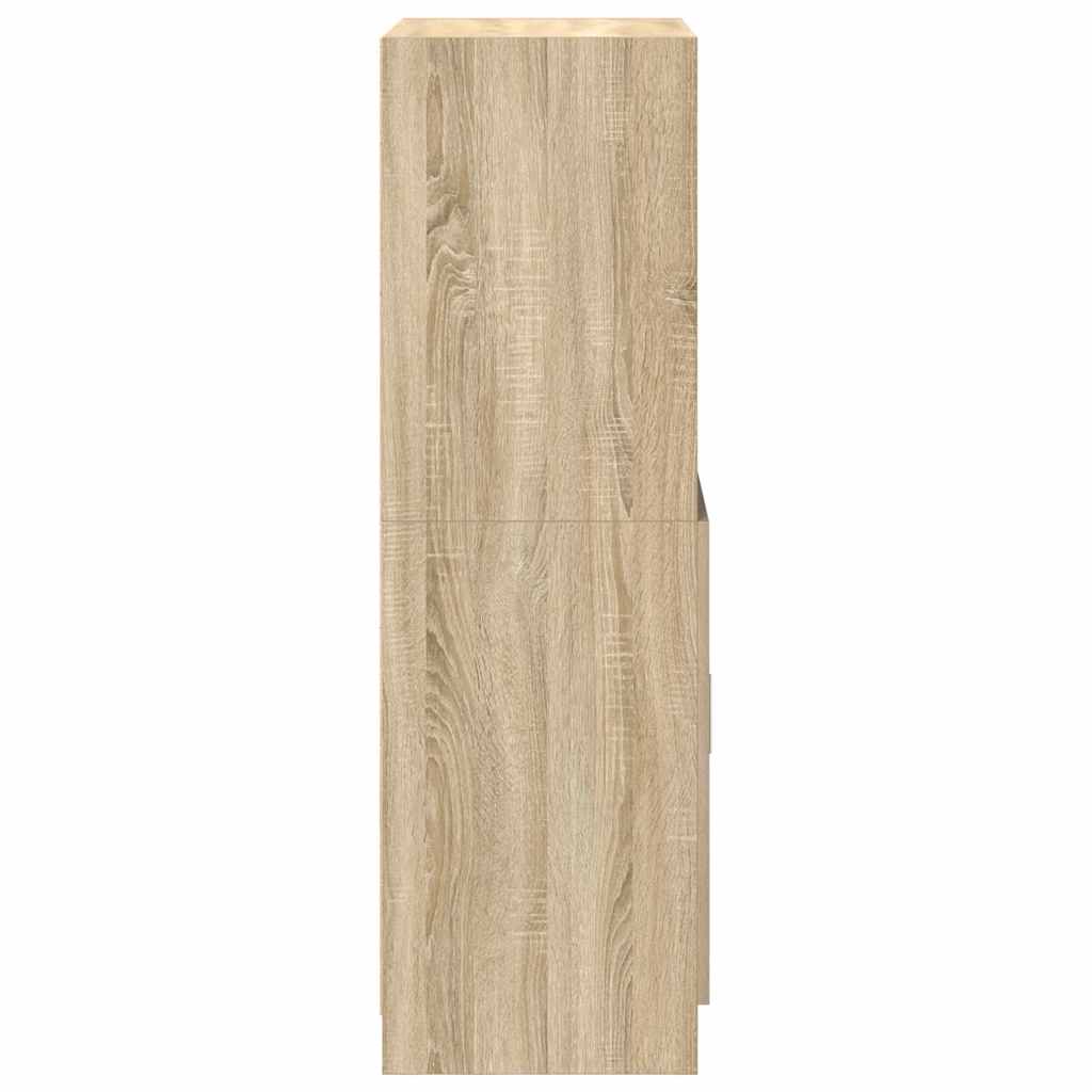 Skåp Sonoma Ek 57x41,5x131,5 cm