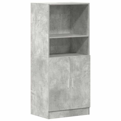 Skåp Betonggrå 57x41,5x131,5 cm