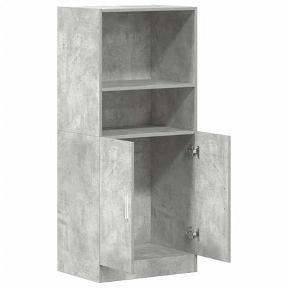 Skåp Betonggrå 57x41,5x131,5 cm