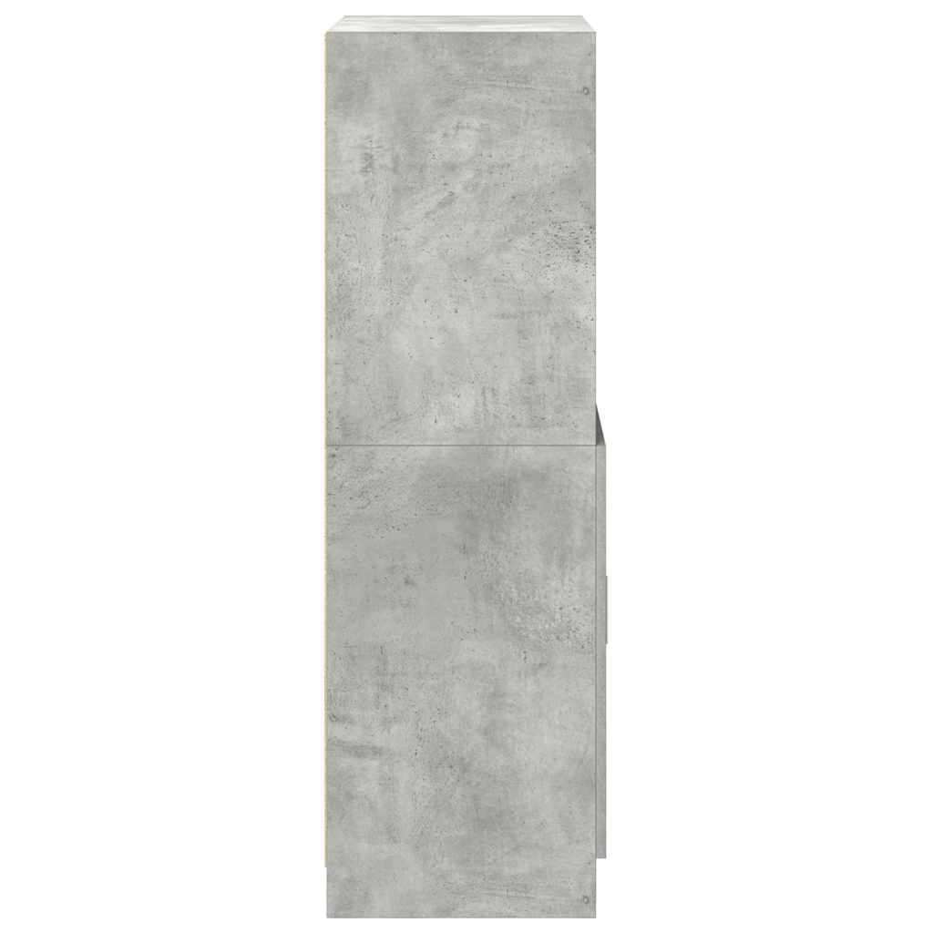 Skåp Betonggrå 57x41,5x131,5 cm