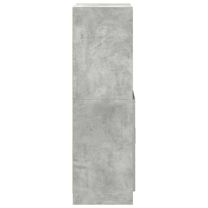 Skåp Betonggrå 57x41,5x131,5 cm