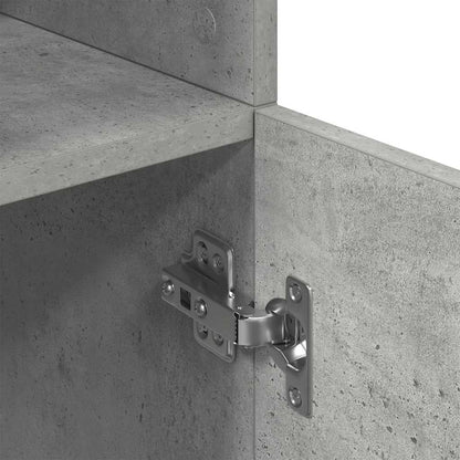 Skåp Betonggrå 57x41,5x131,5 cm