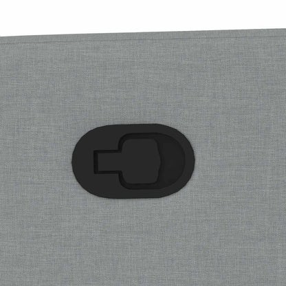 Fåtölj Ljusgrå Reclinerfåtölj tyg