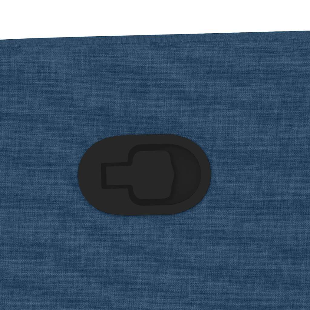 Fåtölj Blå Reclinerfåtölj tyg