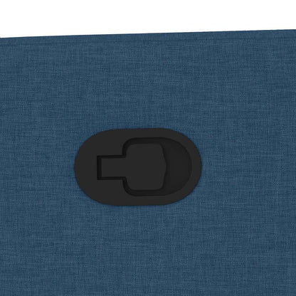 Elektrisk Massagefåtölj Blå tyg