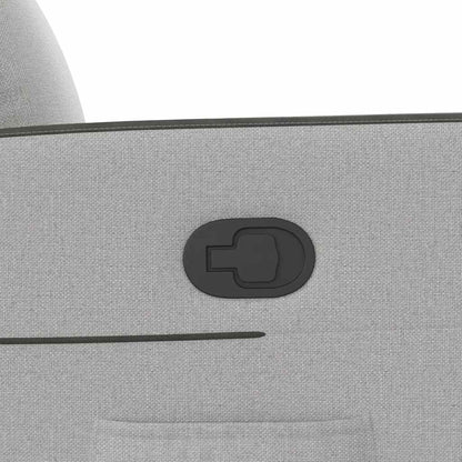 Fåtölj Grå molngrå tyg