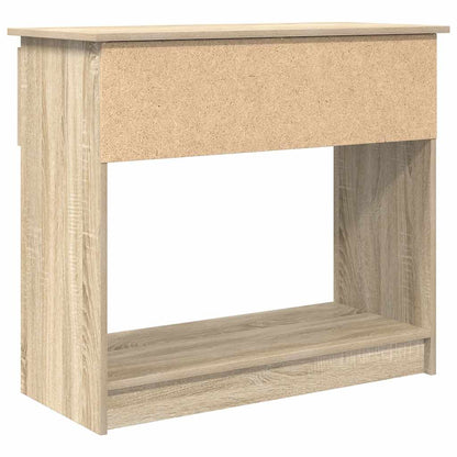Avlastningsbord Konsollbord Sonoma Ek med lådor 85,5x38,5x74,5 cm