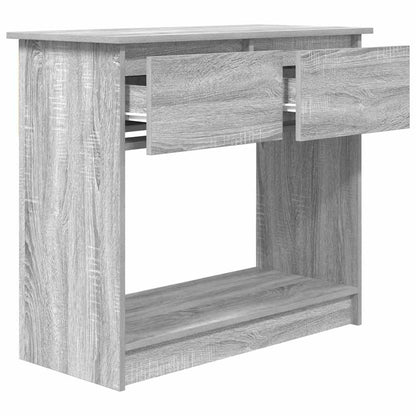 Avlastningsbord Konsollbord Sonoma Grå med lådor 85,5x38,5x74,5 cm