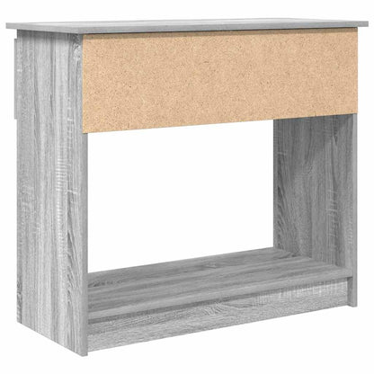 Avlastningsbord Konsollbord Sonoma Grå med lådor 85,5x38,5x74,5 cm