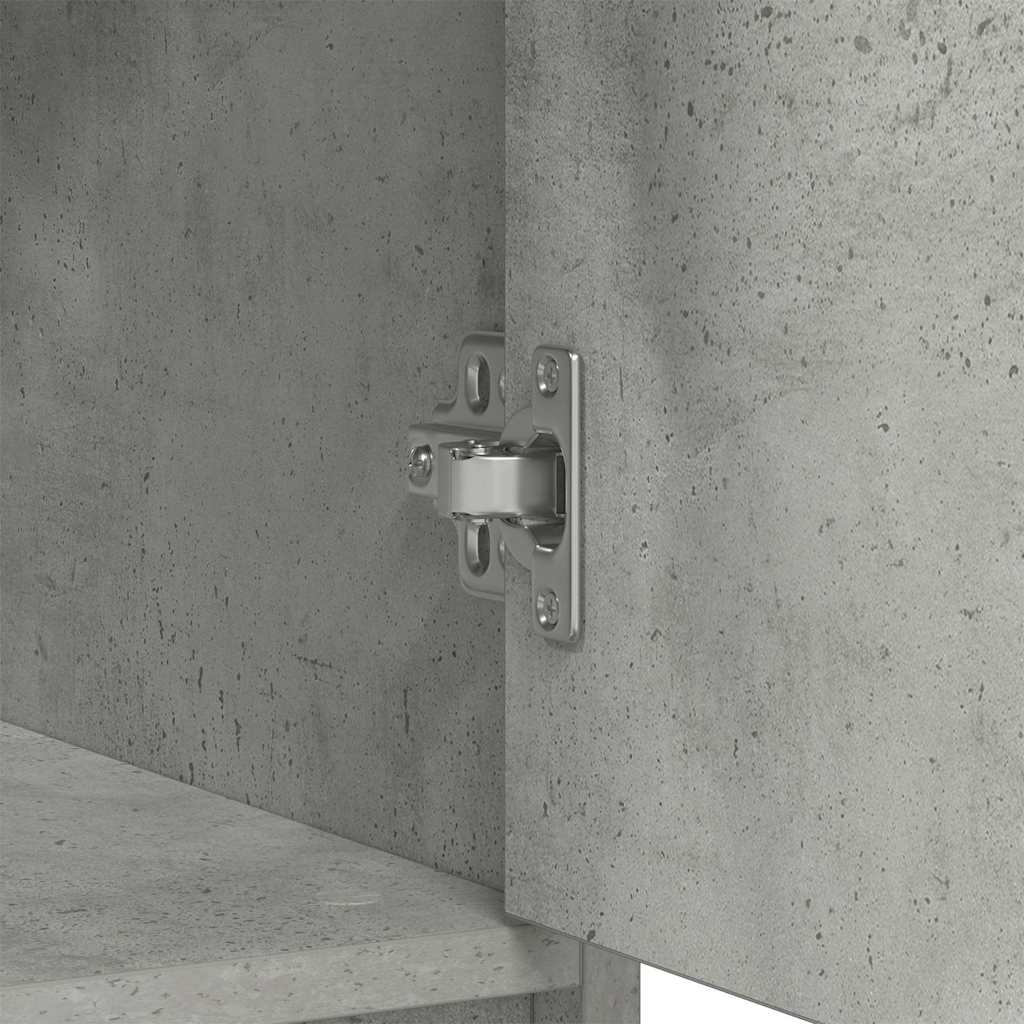 Skänk Betonggrå med låda 80x34x76 cm