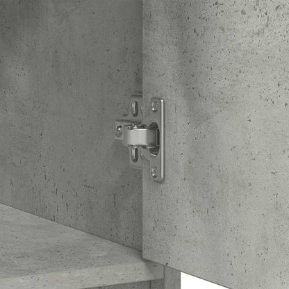 Skänk Betonggrå med låda 80x34x76 cm