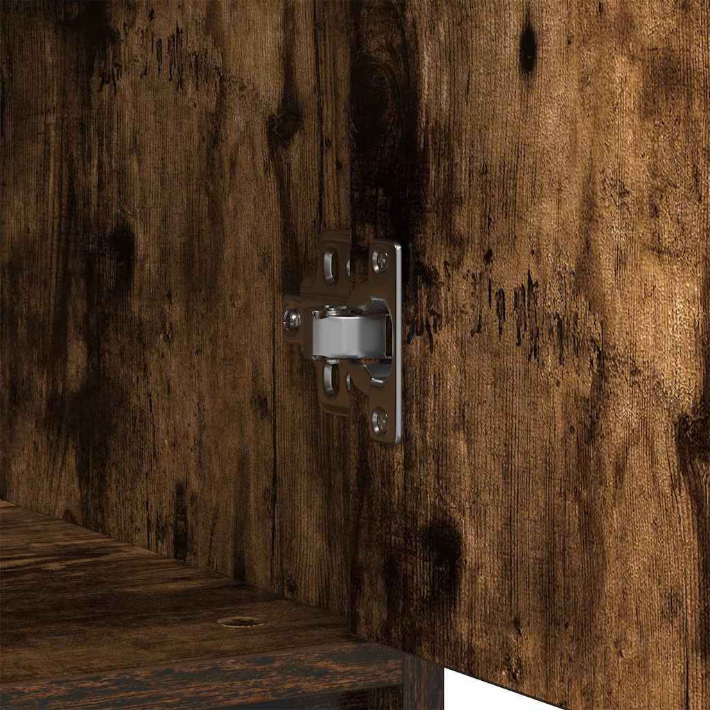 Skänk Rökfärgad Ek med låda 80x34x76 cm