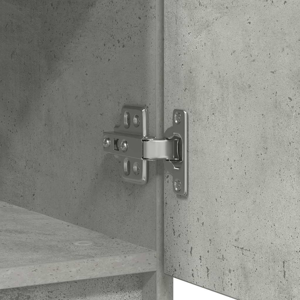 Skänk Betonggrå med lådor 71x35x84 cm