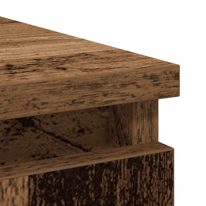 Skänk Åldrat Trä med lådor 71x35x84 cm