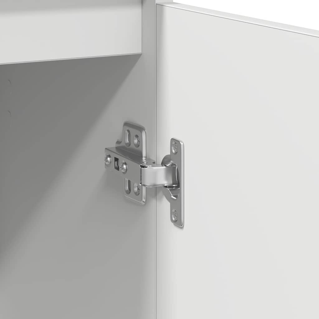 Skänk Vit med låda 71x35x84 cm