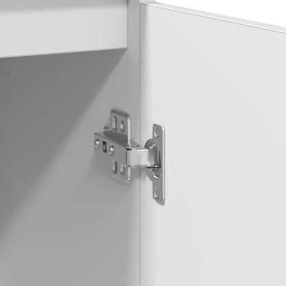 Skänk Vit med låda 71x35x84 cm