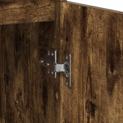 Skänk Rökfärgad Ek med låda 71x35x84 cm