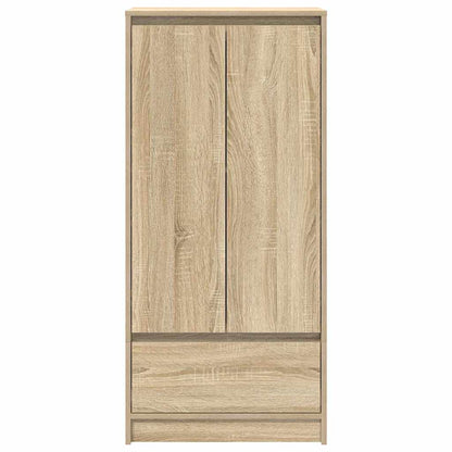Skåp med låda sonoma ek 55,5x34x119,5 cm konstruerat trä
