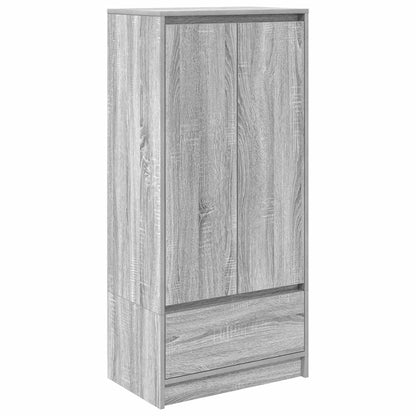 Skåp Sonoma Grå med låda Sonoma Grå 55,5x34x119,5 cm