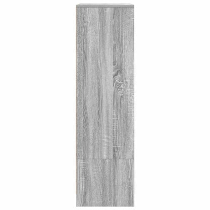 Skåp Sonoma Grå med låda Sonoma Grå 55,5x34x119,5 cm