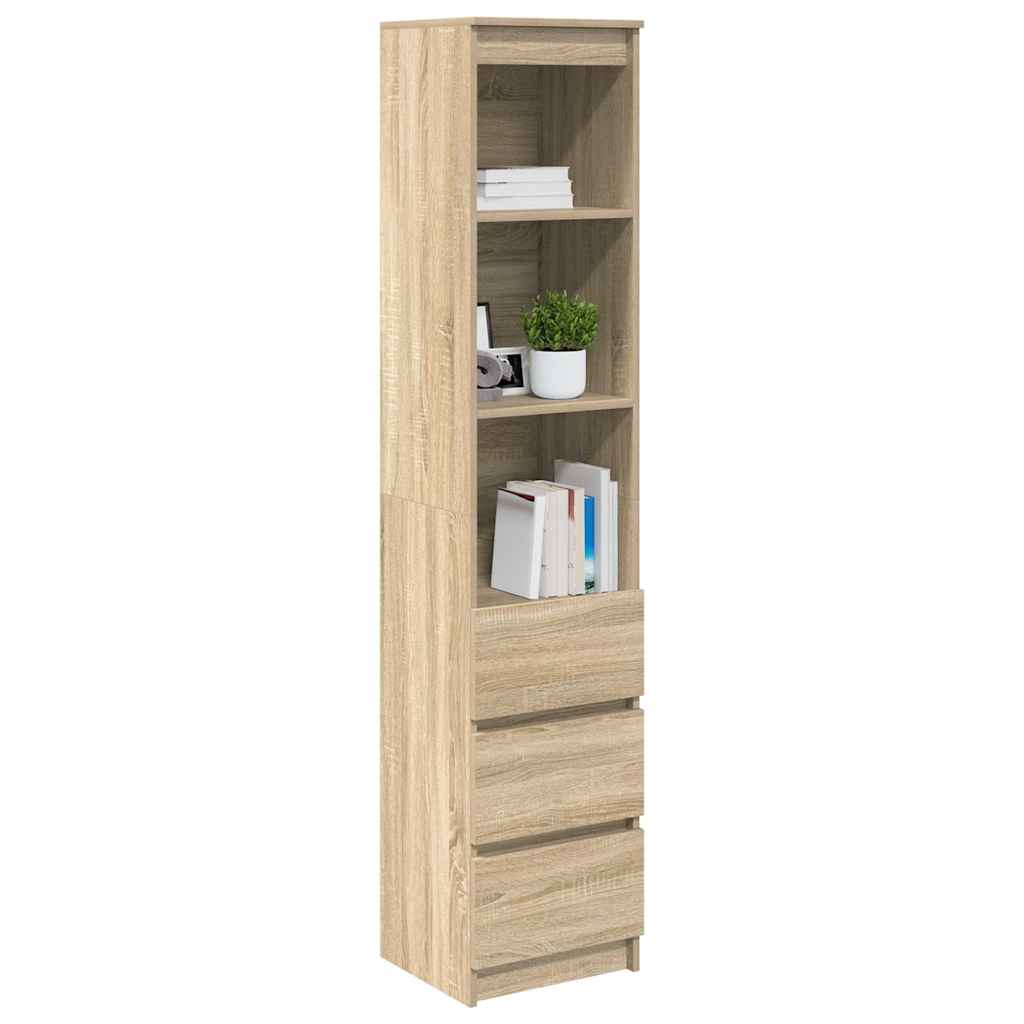 Skåp Sonoma Ek 37,5x35x180 cm