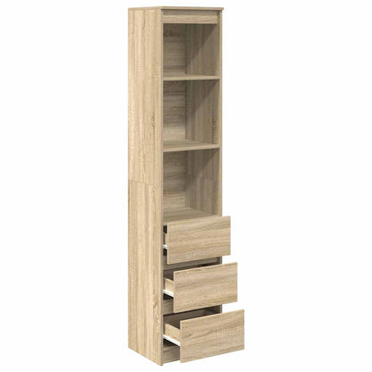 Skåp Sonoma Ek 37,5x35x180 cm