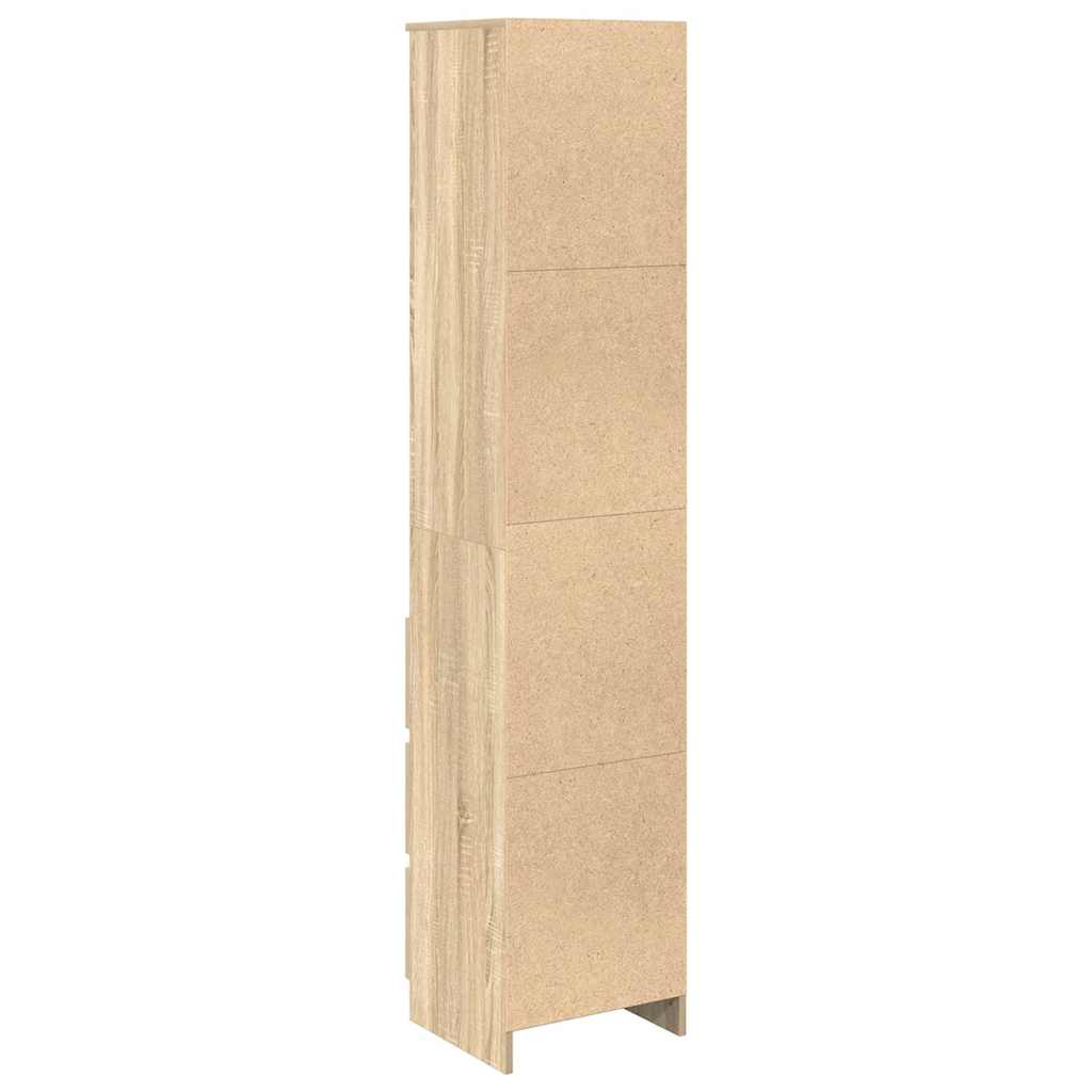 Skåp Sonoma Ek 37,5x35x180 cm