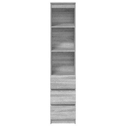 Skåp Sonoma Grå 37,5x35x180 cm