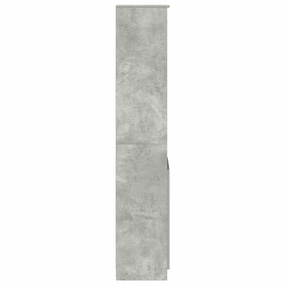 Skåp Betonggrå 37,5x35x180 cm