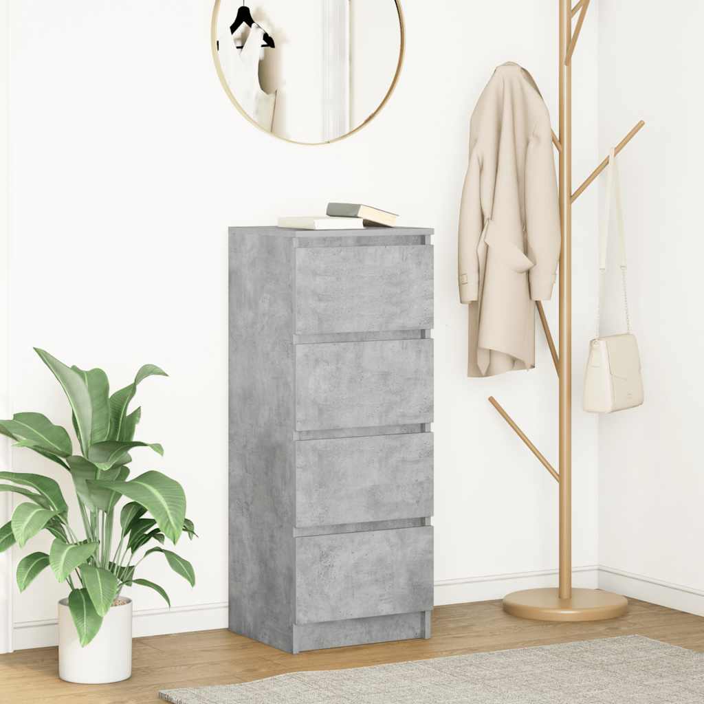 Skänk Betonggrå 37,5x35x99 cm