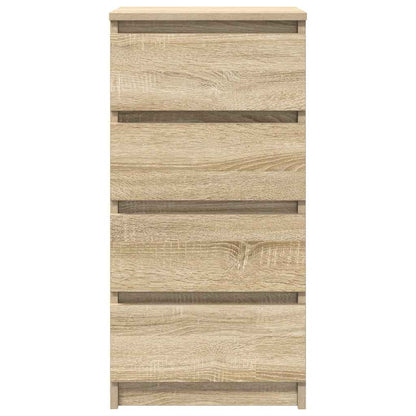 Skänk Sonoma ek 37,5x35x76 cm konstruerat trä