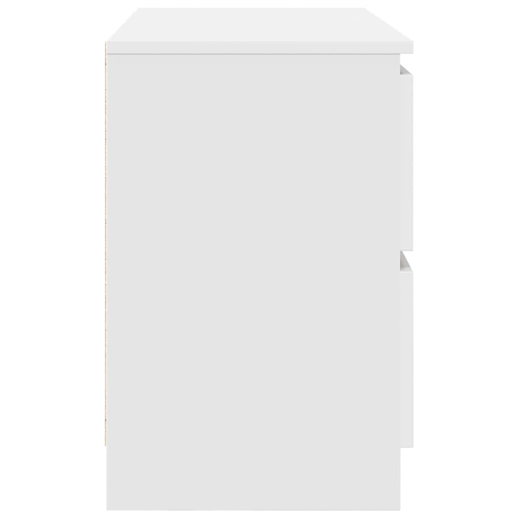 TV-Möbel Vit TV-Bänk 80x35x54 cm